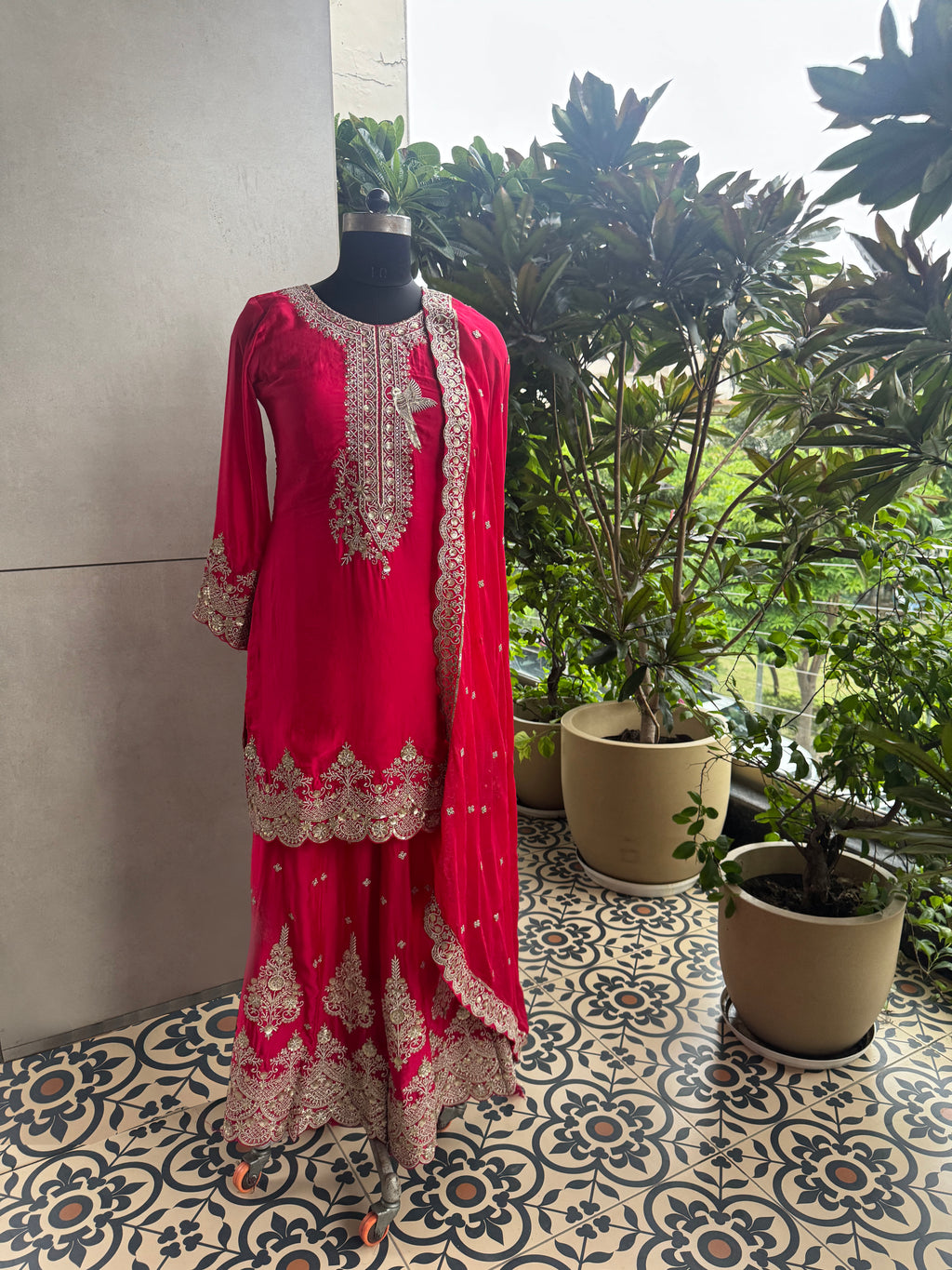 Sitara-e-Gul Sharara set
