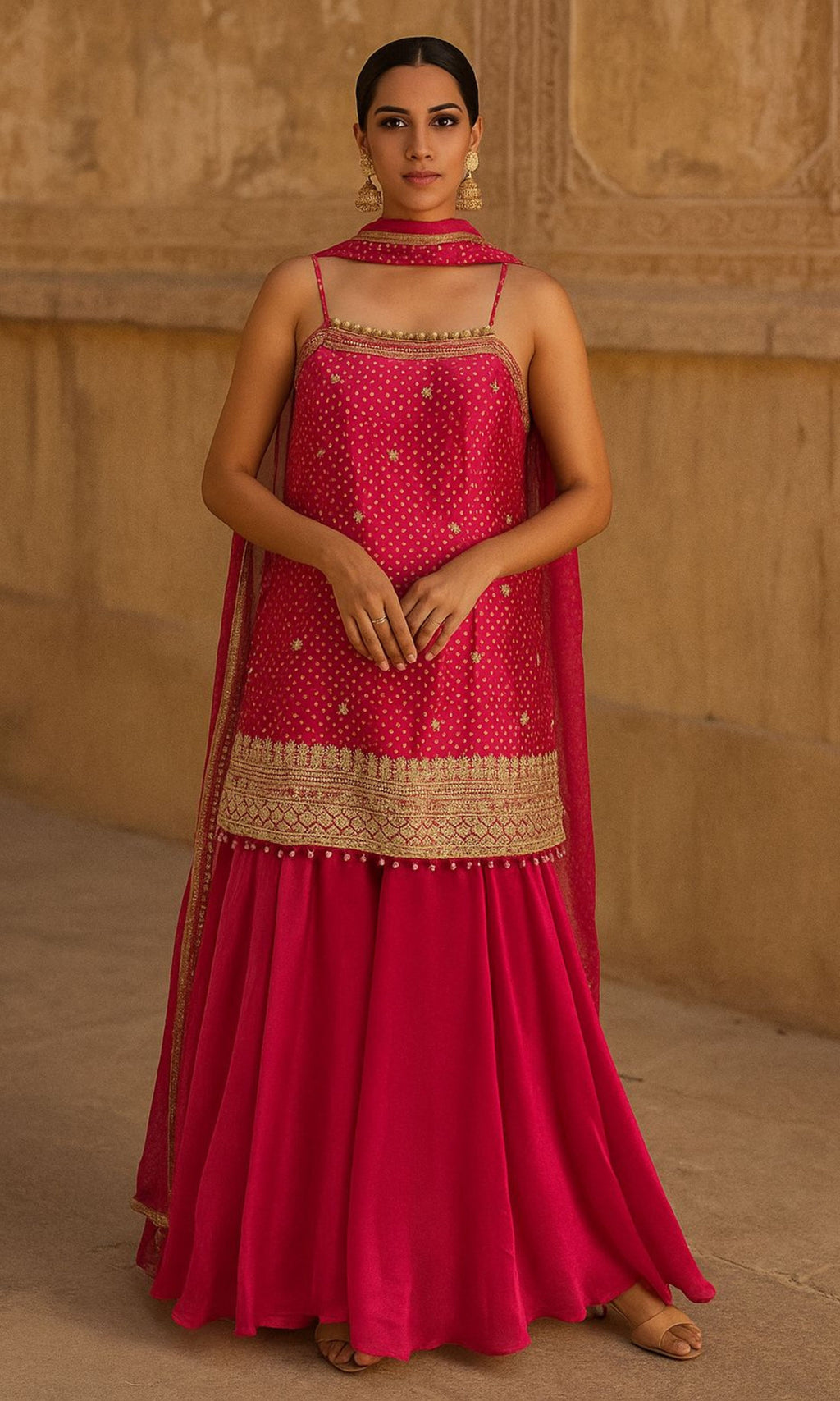 Rang-e-Noor Sharara Set