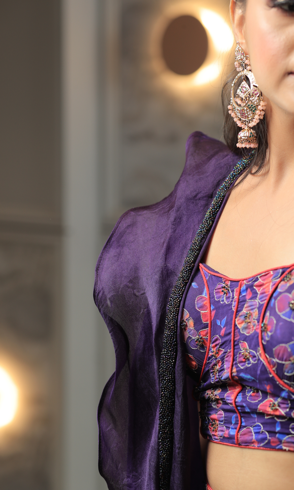 Midnight Ombré Lehenga Set (40-50 days processing time)