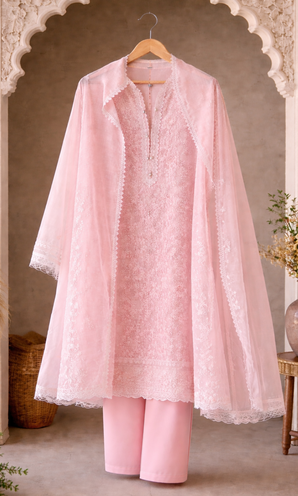 Blush Noor Cotton Set