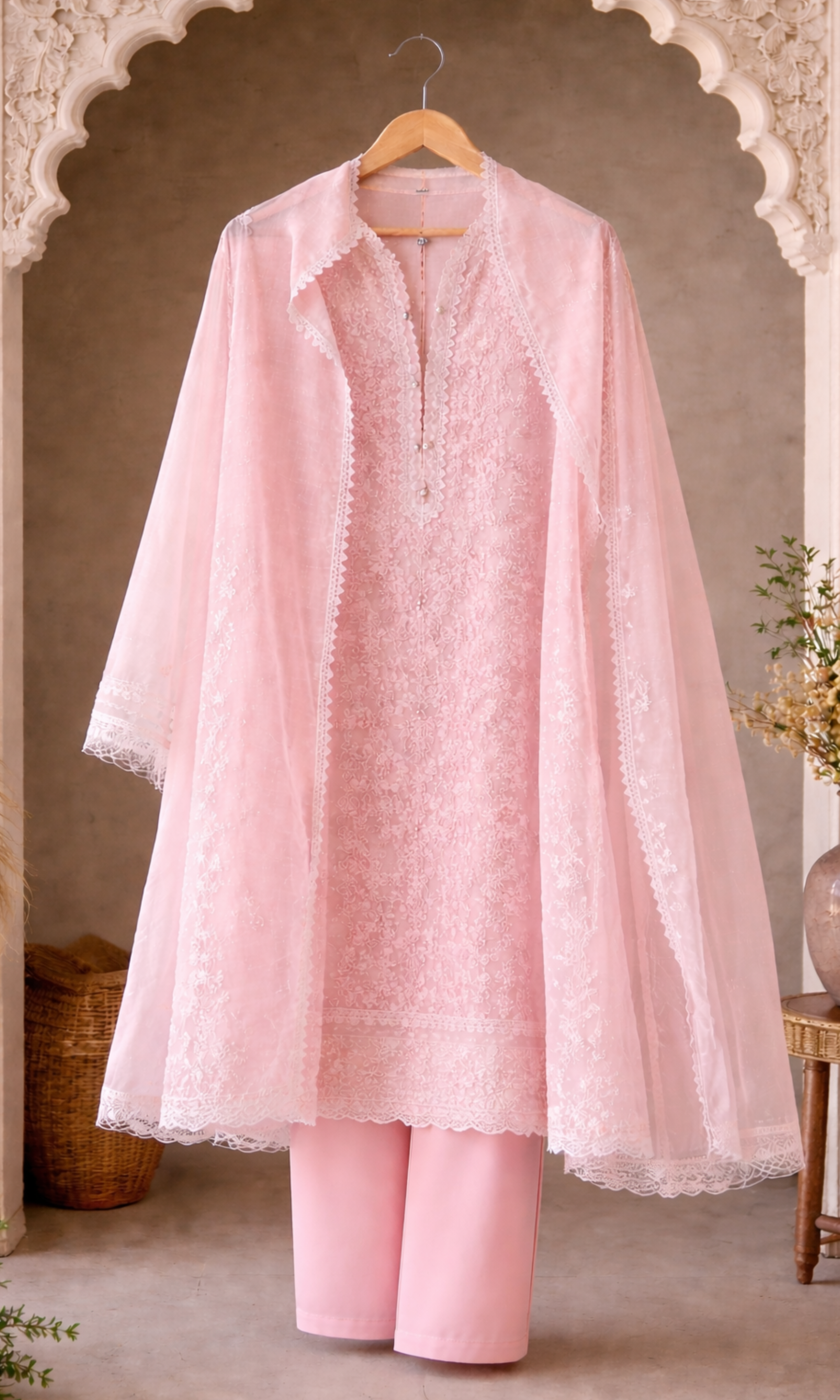Blush Noor Cotton Set