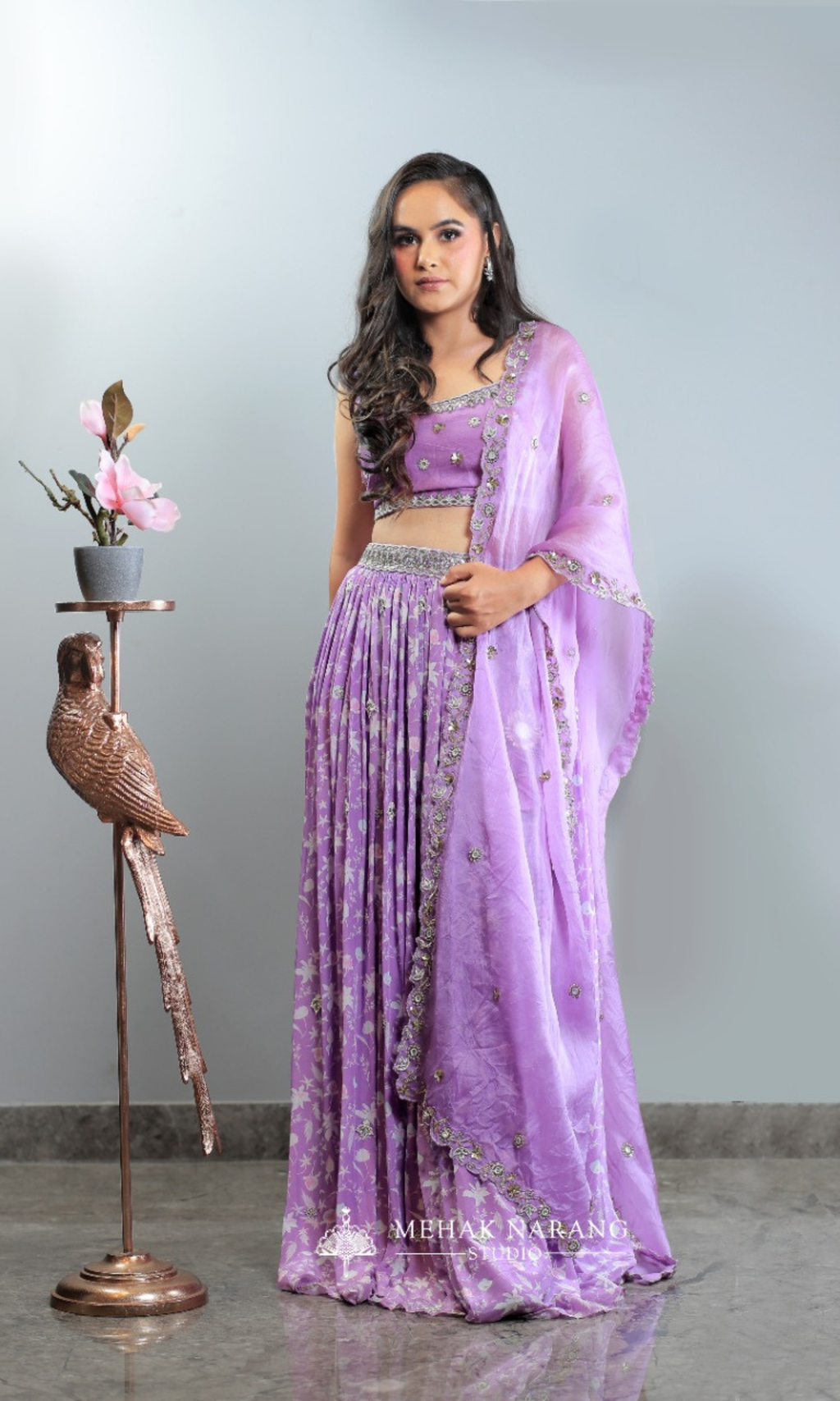 Sunbloom lehenga