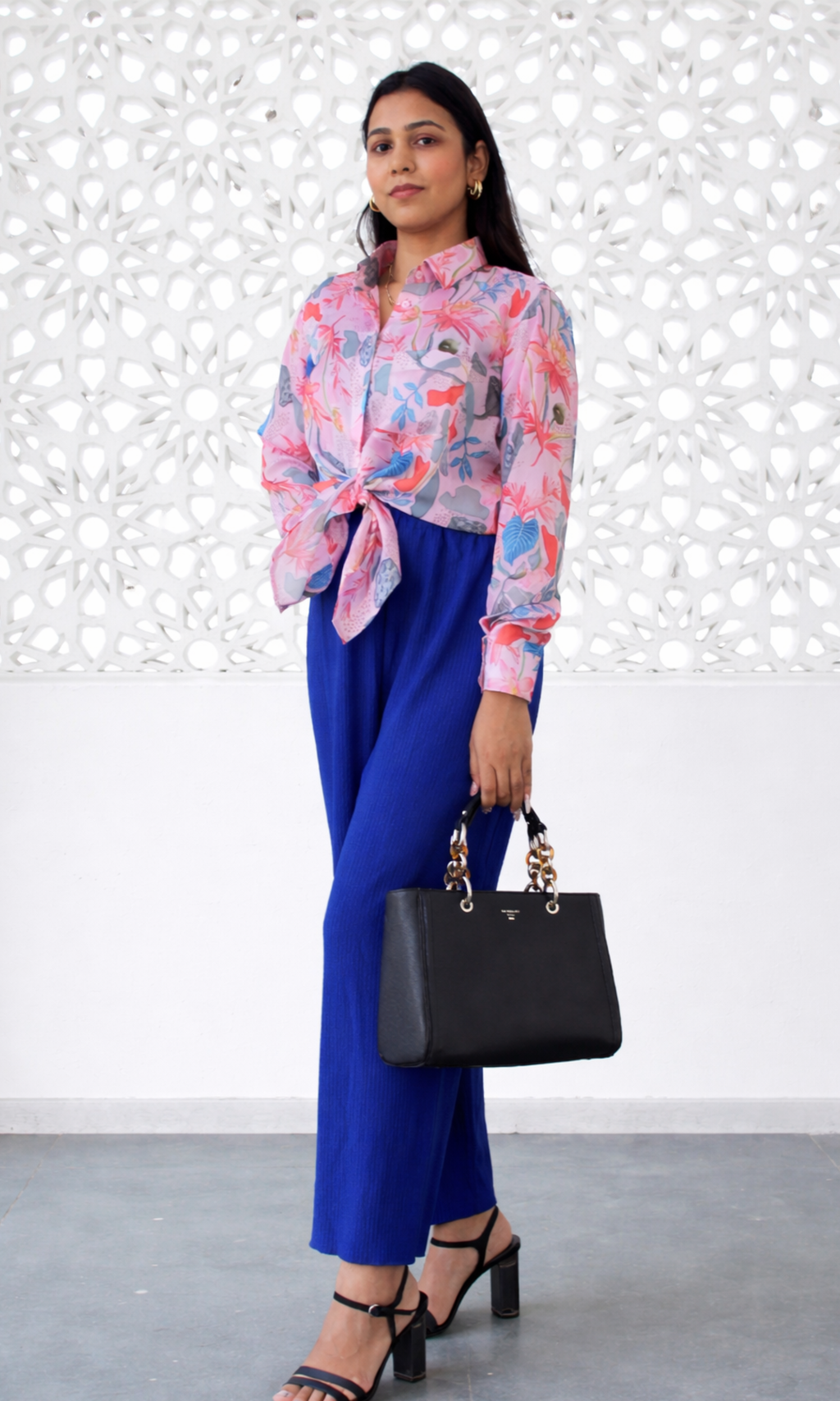 Petal Bloom Printed Shirt