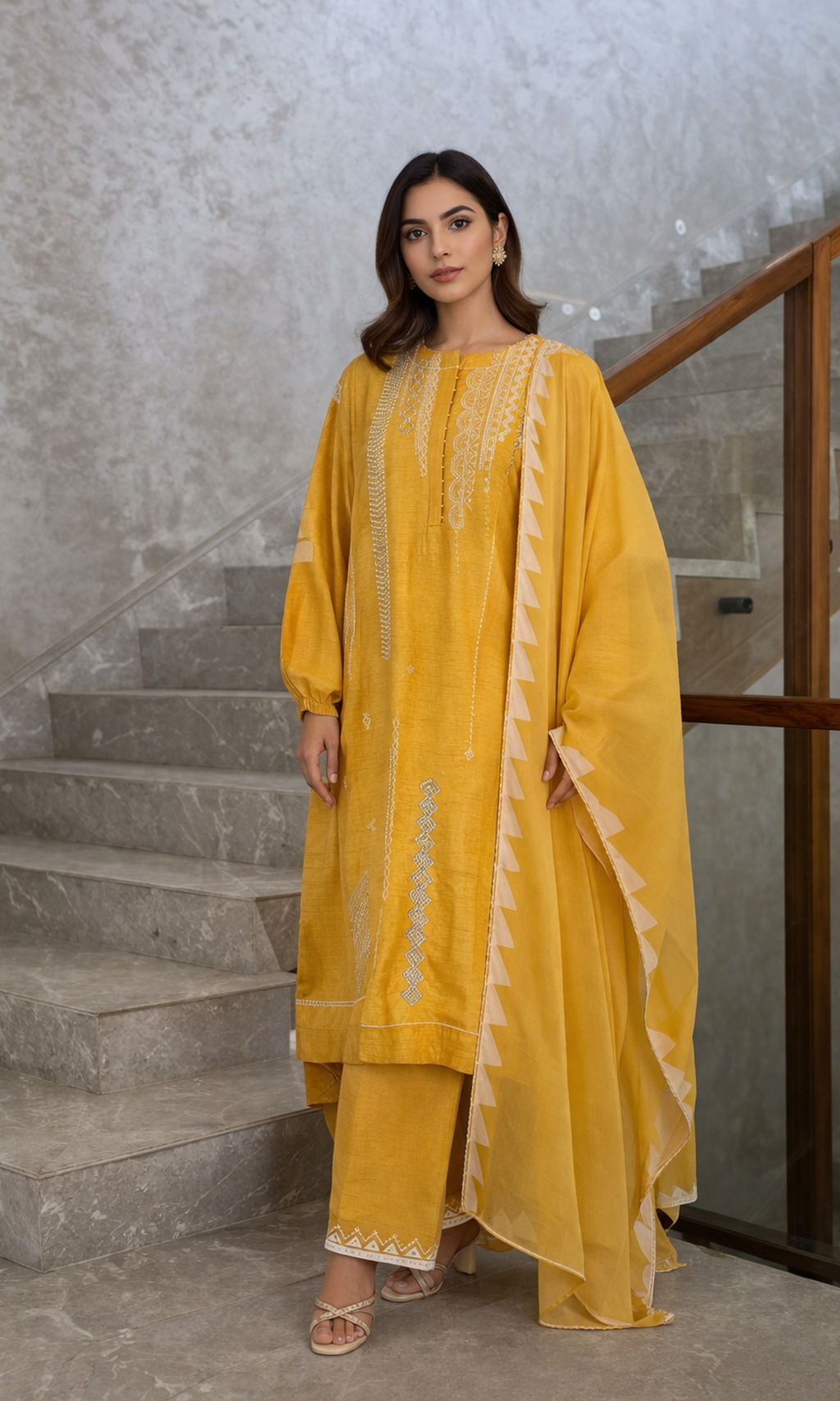 Sunehri Noor Set