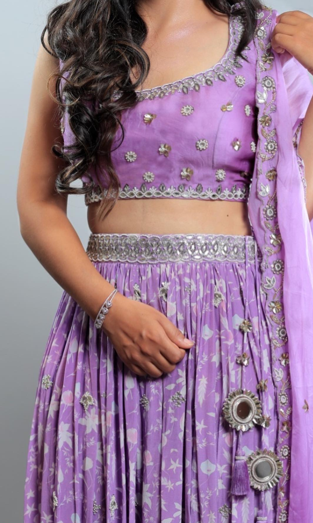 Sunbloom lehenga